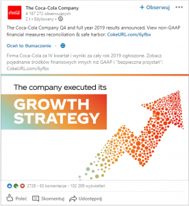 Przykład dobrze założonego konta na LinkedIn